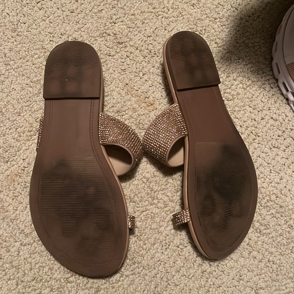 Steve Madden Rhinestone Sandals - Picture 7 of 7